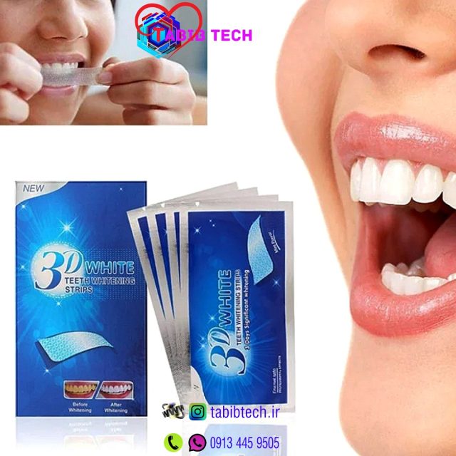 tabibtech.ir نواربرچسب سفیدکننده دندان 3Dوایت 3D WHITE
