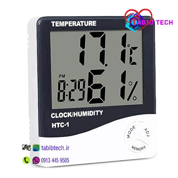 tabibtech.ir دماسنج رطوبت سنج HTC-1