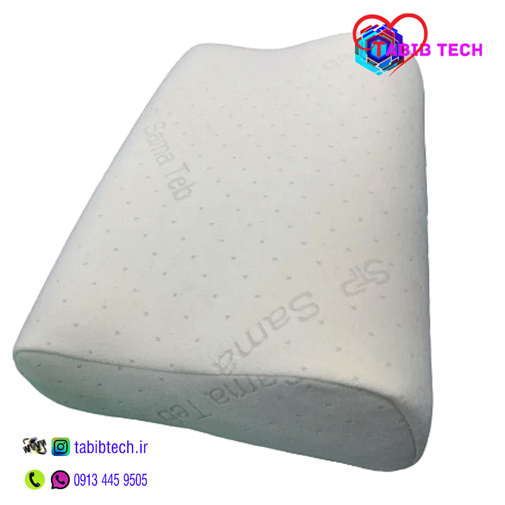 tabibtech.ir بالشت طبی فوم هوشمند سما طب مدل موج