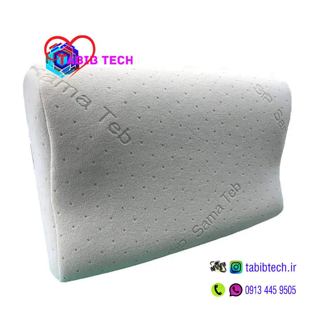 tabibtech.ir بالشت طبی فوم هوشمند سما طب مدل موج