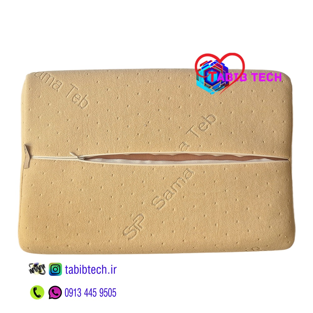 tabibtech.ir بالشت طبی فوم هوشمند سما طب مدل موج