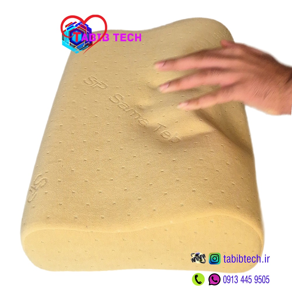 tabibtech.ir بالشت طبی فوم هوشمند سما طب مدل موج