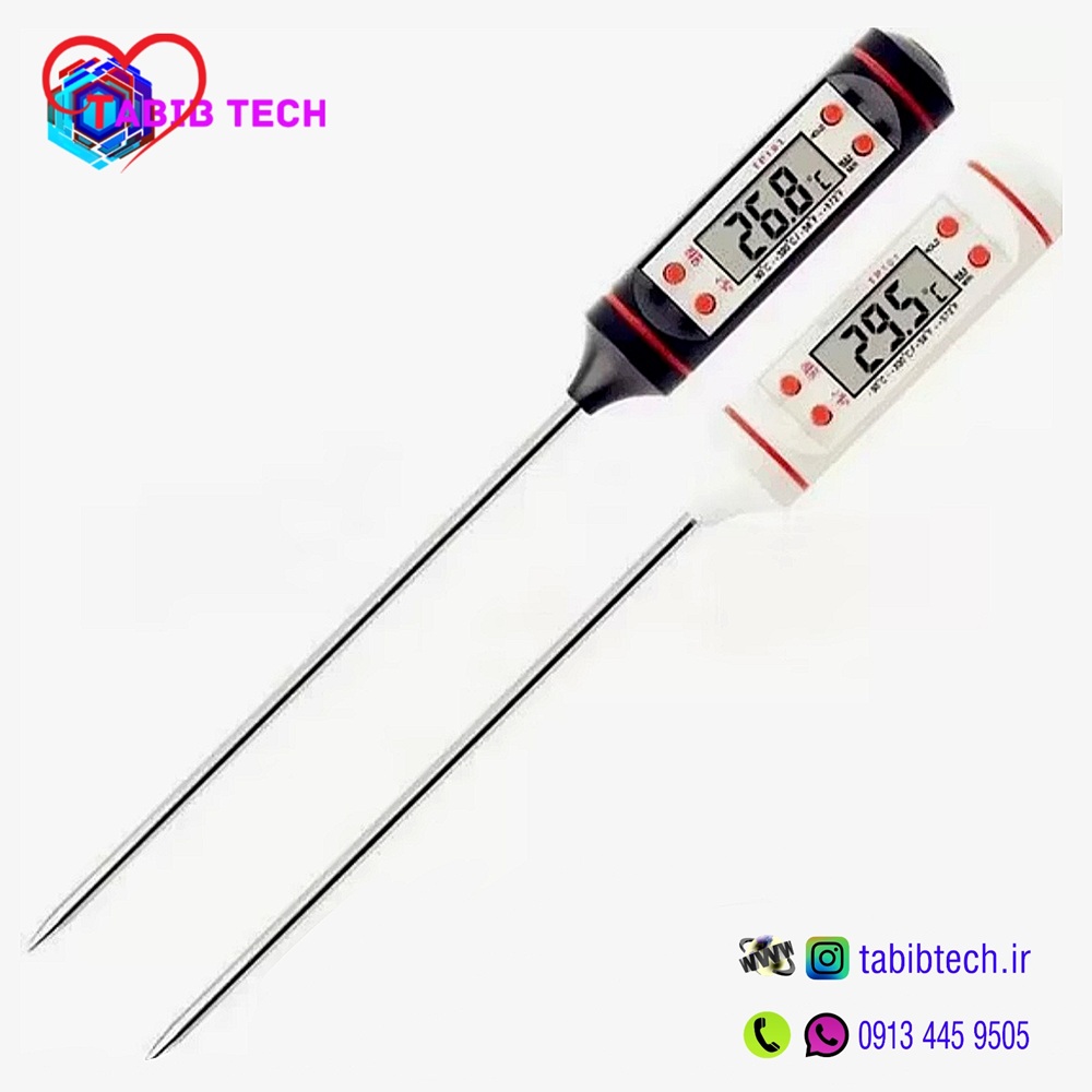 tabibtech.ir دماسنج میله ای دیجیتال مایعات