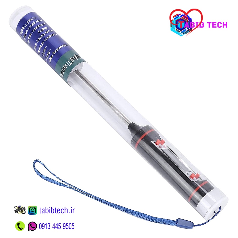 tabibtech.ir دماسنج میله ای دیجیتال مایعات