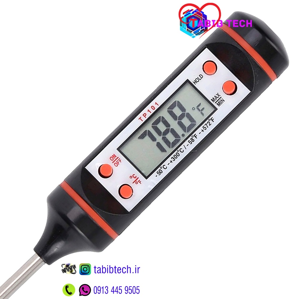 tabibtech.ir دماسنج میله ای دیجیتال مایعات